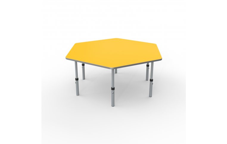 Мебель для детского сада: купить Стол шестиугольный СД-23 ШК 1148x1006 - 1
