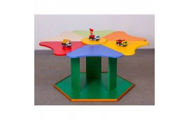Стол №1 "Ромашка" (6 сегментов) - Мебель для детского сада