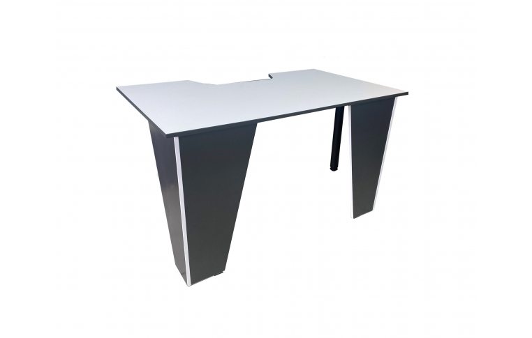 Эргономичные столы: купить Геймерский игровой стол Cильф Game-03 серый/титан - 2