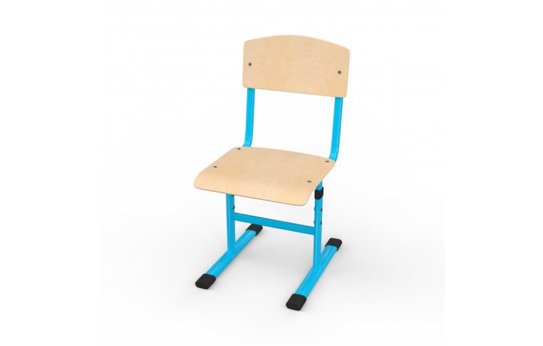 Шкільні стільці: купить Стілець Т2 ПО (плоскоовальна труба), зріст 3-6 - 1