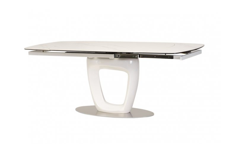 Кухонные столы: купить Стол керамический TML-825 белый мрамор Vetromebel - 2