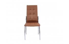 Кухонные стулья: купить Стул Дорис хром, светло-коричневый Richman - 