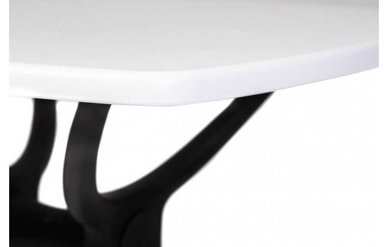 Кухонные столы: купить Стол пластик TP-20 белый черный Vetromebel - 5