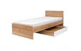 Кровать односпальная №2 Сильф ДСП - Корпусная мебель SILF Сильф