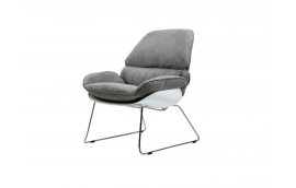 Кресло лаунж Serenity серое - Мягкая мебель