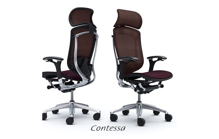 Кресла для руководителя: купить Эргономичное кресло для компьютера Contessa Okamura - 11