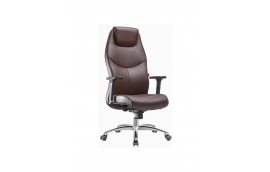 Кресло руководителя F195 коричневый - Офисная мебель