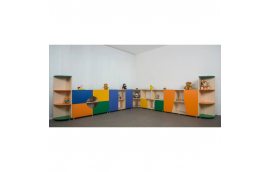 Стенка "Сказочный городок" - Мебель для детского сада