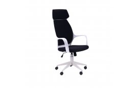Кресло Concept белый, тк.черный - Офисные кресла