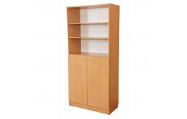 Шкаф комбинированный с открытым верхом С-028 - Школьные шкафы