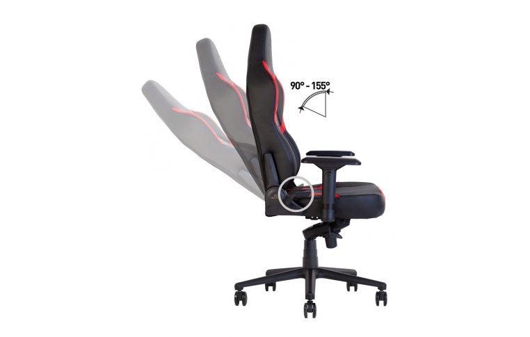 Стулья и Кресла: купить Кресло для геймеров Hexter xr r4d mpd mb70 Eco/01 Black/Red - 11