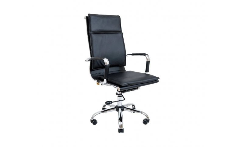 Кресла для руководителя: купить Кресло Гавайи Хром Черный Richman - 1