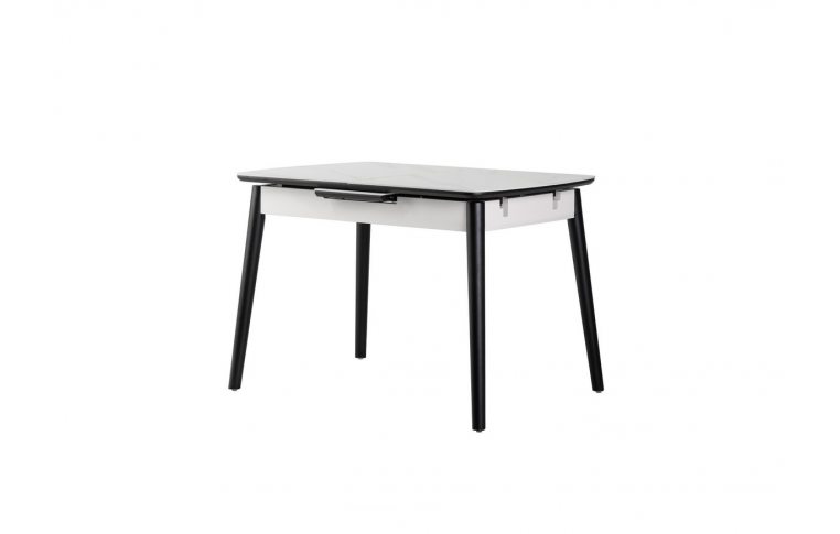 Кухонные столы: купить Керамический стол TM-87 белый мрамор - 1