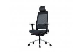 Ергономічне крісло для ком'ютера Filo A-1 чорний - чорний - Офісні меблі