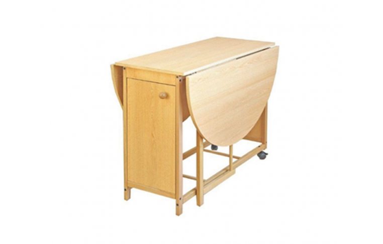 Кухонные столы: купить Стол Пегас из натурального дерева овальный Bf.home - 1