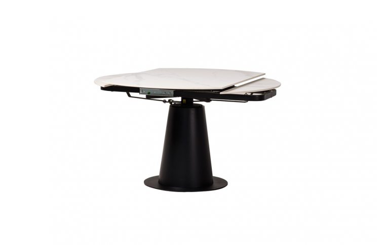 Столи кухонні: купить Керамічний стіл TML-831 бьянко перлино чорний Vetromebel - 3