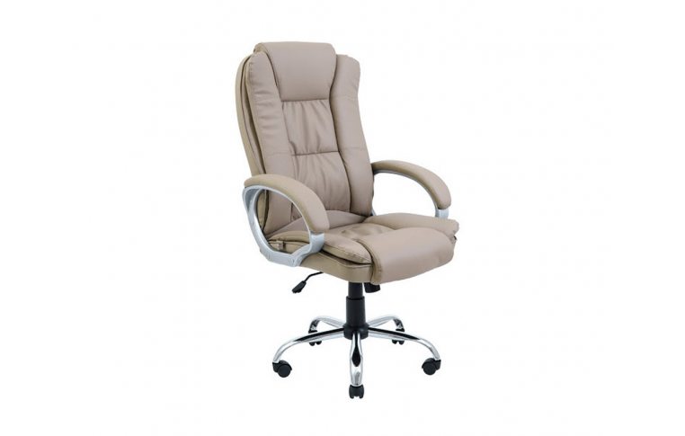 Кресла для руководителя: купить Кресло Калифорния Ю Хром М2 капучино - 1