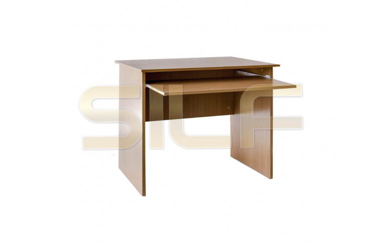 Компьютерные столы: купить Стол компьютерный серия "БЮРО" ОБ1-008 (ДСП бук) - 3