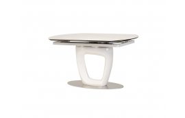 Стол керамический TML-825 белый мрамор Vetromebel - Мраморные столы