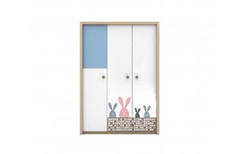 Дитяча шафа для одягу Кролик (Bunny) LuxeStudio - Меблі для дитячої