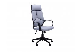 Кресло Urban HB черный, тк.серый - Офисная мебель