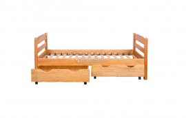 Деревянные кровати: купить Кровать из натурального дерева Зорянка-1 - 