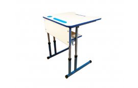 Стіл учнівський одномісний з регулюванням висоти з регулюванням кута нахилу стільниці - Шкільні меблі