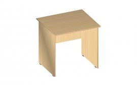 Стол рабочий серия "БЮРО" ОБ1-001 (ДСП яблоня) - Офисные столы от производителя Silf