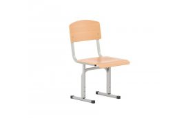 Стул ученический регулируемый E-274 BR ALU - Школьные стулья