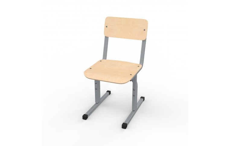 Школьные стулья: купить Стул детский Малыш 1-3 р.гр, спинка и сиденье - прямая фанера 8мм - 1