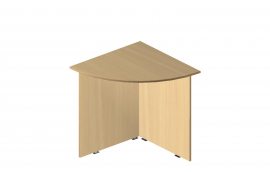 Конференц приставка серия "БЮРО" ОБ1-012 (ДСП яблоня) - Корпусная мебель на заказ