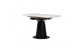 Керамический стол TML-831 бьянко перлино черный Vetromebel - Кухонная мебель