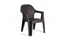 Садовий стілець з ротангу Міла - кухонний стілець
