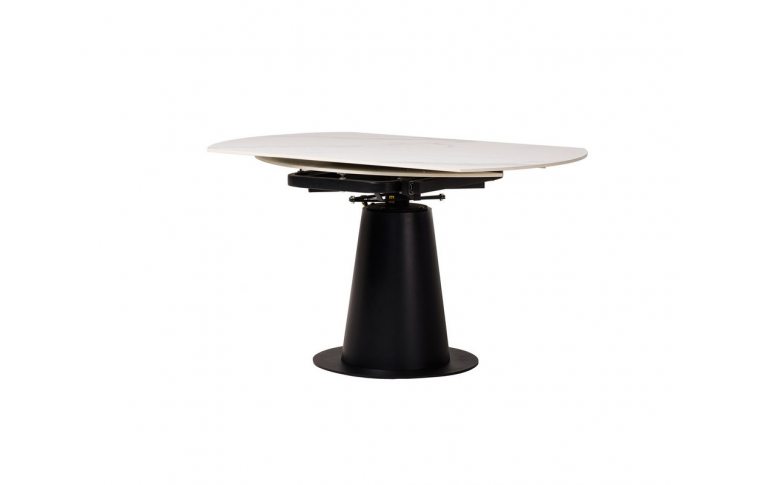 Кухонные столы: купить Керамический стол TML-831 бьянко перлино черный Vetromebel - 1
