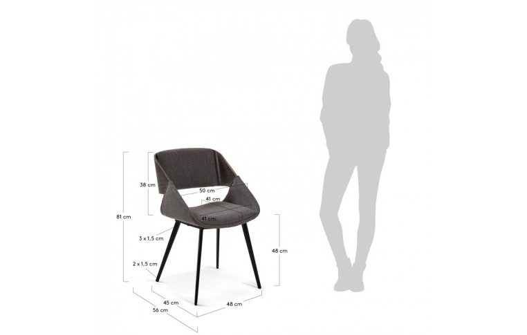 Кухонные стулья: купить Стул Herrick серый La Forma - 5