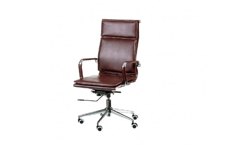 Кресла для руководителя: купить Кресло Solano 4 artleather brown - 1