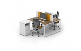 Рабочее место персонала Джет композиция 6 M-Concept - Офисные столы M-Concept