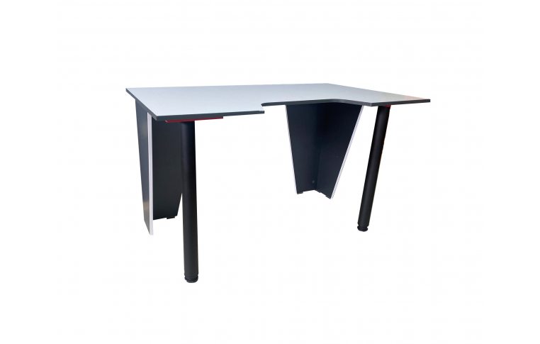 Эргономичные столы: купить Геймерский игровой стол Cильф Game-03 серый/титан - 1