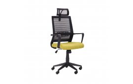 Крісло Radon чорный/оливковий - Офісні крісла