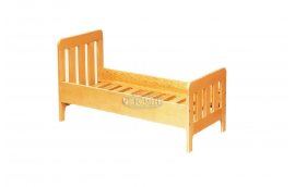 Ліжко дитяче з натуральної деревини - Шкільні меблі